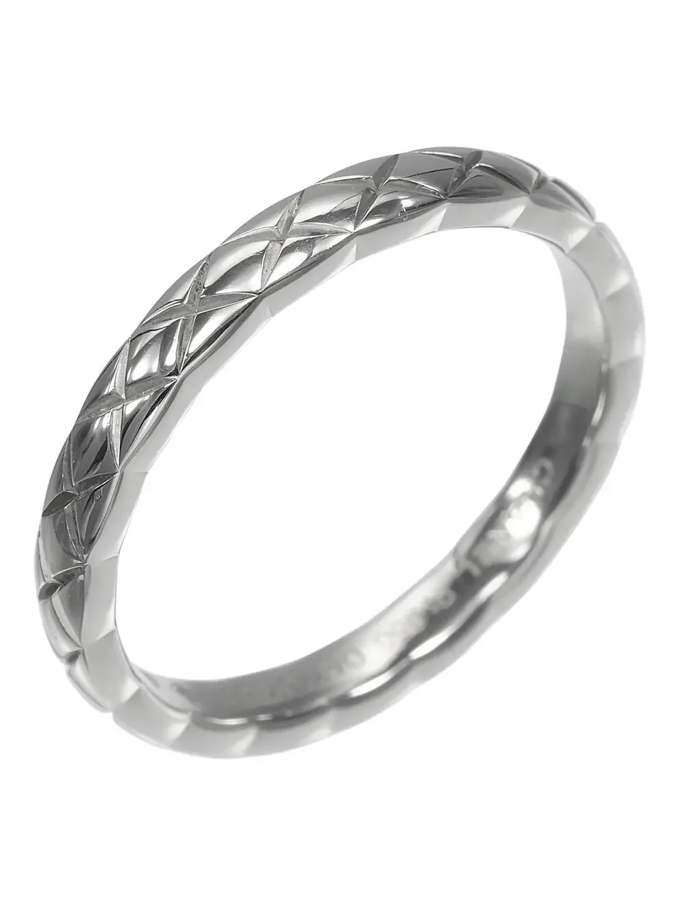 Chanel Coco Crush Ring Platinum Small #327462C20B